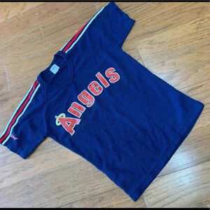 Vintage authentic California Angels Rawlings  baseball jersey medium